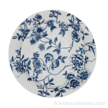 New Style Wedding 12pcs Pad Printing Porcelain Dingelware